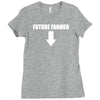 farmer future Ladies Fitted T-Shirt