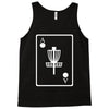 disc golf ace card target chains frisbee basket Tank Top