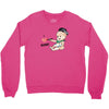 Cute Baby Painter's Mom Love Crewneck Sweatshirt