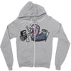 monster found something better Zipper Hoodie