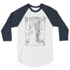 black metal phillip 3/4 Sleeve Shirt