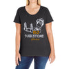 no suggestions please Ladies Curvy T-Shirt