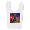 Disco Battle Cow - Get REKT! Baby Bibs