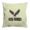 no fear Throw Pillow