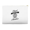blessed are the curious for they shall have adventures Accessory Pouches