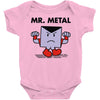 mr. metal Baby Onesie