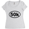 ultra 50k oval Women's Triblend Scoop T-shirt