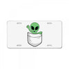 Alien Pocket License Plate