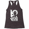 a woman's place is in the resistance Racerback Tank