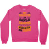 My Daughter Is Super Awesome Her Stepdad Crewneck Sweatshirt
