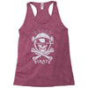 space pirate Racerback Tank