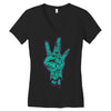west coast Women's V-Neck T-Shirt