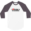 i love being a grandma 3/4 Sleeve Shirt