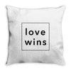 Love Wins Throw Pillow