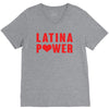 latina power with heart V-Neck Tee