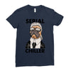 serial chiller Ladies Fitted T-Shirt