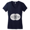 bono can't live here Women's V-Neck T-Shirt