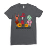 Hallowentown Lock Shock And Barrell Ladies Fitted T-Shirt