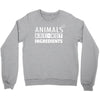 Animals Are Not Ingredients Crewneck Sweatshirt