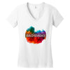 bad smoke Women's V-Neck T-Shirt