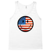 patriotic smiley face Tank Top