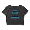 The Best Poppy Was Born In February Crop Top