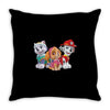 animal funny Throw Pillow