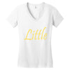 little Women's V-Neck T-Shirt