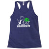 chillkr&ouml;te  fun kult shit bong marihuana joint smoke weed punk gras Racerback Tank