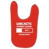 sarcastic comment loading please wait funny cool humour Baby Bibs