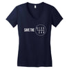 save the manual transmissions (stick shift) Women's V-Neck T-Shirt