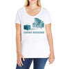 shark weekend Ladies Curvy T-Shirt