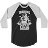 training to go super saiyan 3/4 Sleeve Shirt