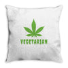 Vegetarian Throw Pillow