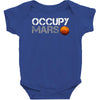 elon musk occupy mars Baby Bodysuit