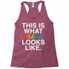 This Is What Trans Looks Like Racerback Tank
