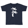 palm tree sticker vinyl decal tropical island beach ocean wall car win Toddler T-shirt