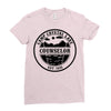 crystal lake consuelor est 1935 Ladies Fitted T-Shirt