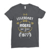 legendary riders are born in 1977 Ladies Fitted T-Shirt
