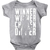 winner winner chicken dinner 3 Baby Onesie