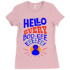 grover hello Ladies Fitted T-Shirt