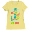 time machines Ladies Fitted T-Shirt