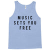 music sets you free Tank Top