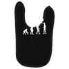 banksy funny human evolution indie Baby Bibs