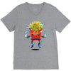 saiyan fries V-Neck Tee