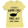 PUBG Yes We Pan Ladies Fitted T-Shirt