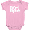 the dogfather bluetick coonhound white Baby Onesie