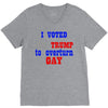 i voted for trump to overturn gay V-Neck Tee