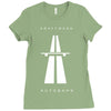 road autobahn Ladies Fitted T-Shirt