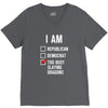 republican, democrat, busy slaying dragons fantasy V-Neck Tee